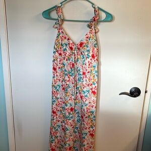 Floral maxi dress